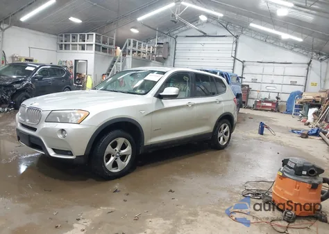 2011 BMW X3 xDrive28I from USA, damaged, VIN 5UXWX5C54BL701540